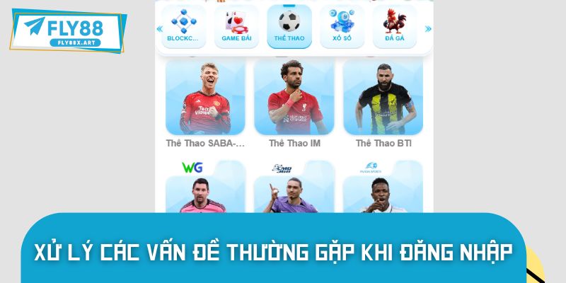 Cách xử lý một số vấn đề xảy ra khi truy cập tài khoản