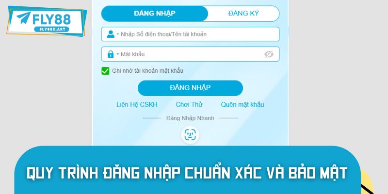Hướng dẫn chi tiết từng bước thực hiện đăng nhập tài khoản